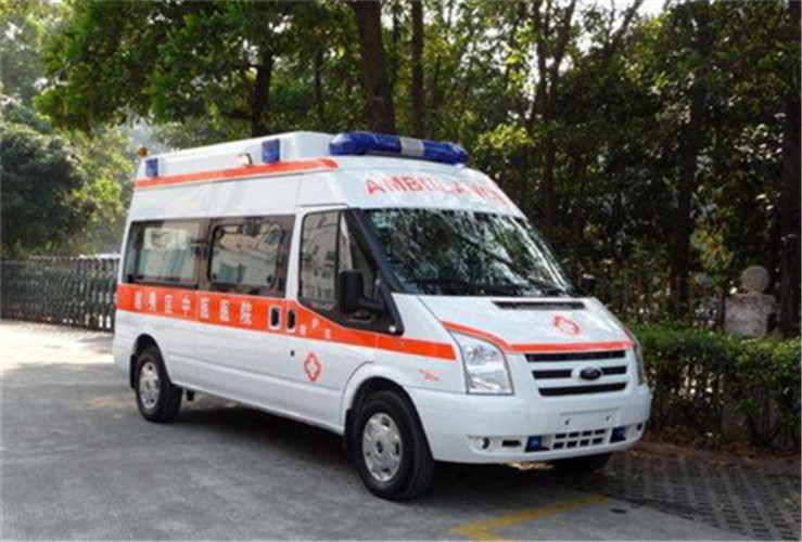 西吉救护车出租服务案例8
